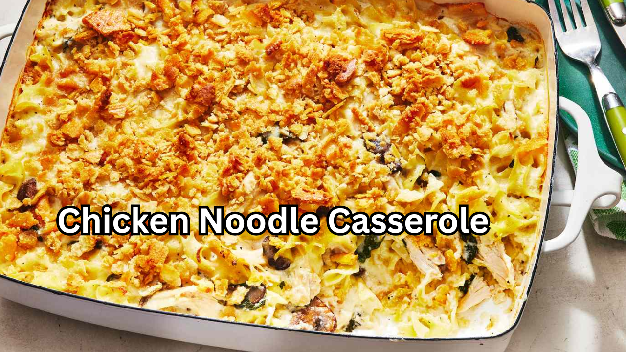 Chicken Noodle Casserole A Comfort Food Classic That Never Gets Old